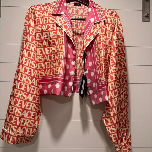 Versace Other - Versace silk top